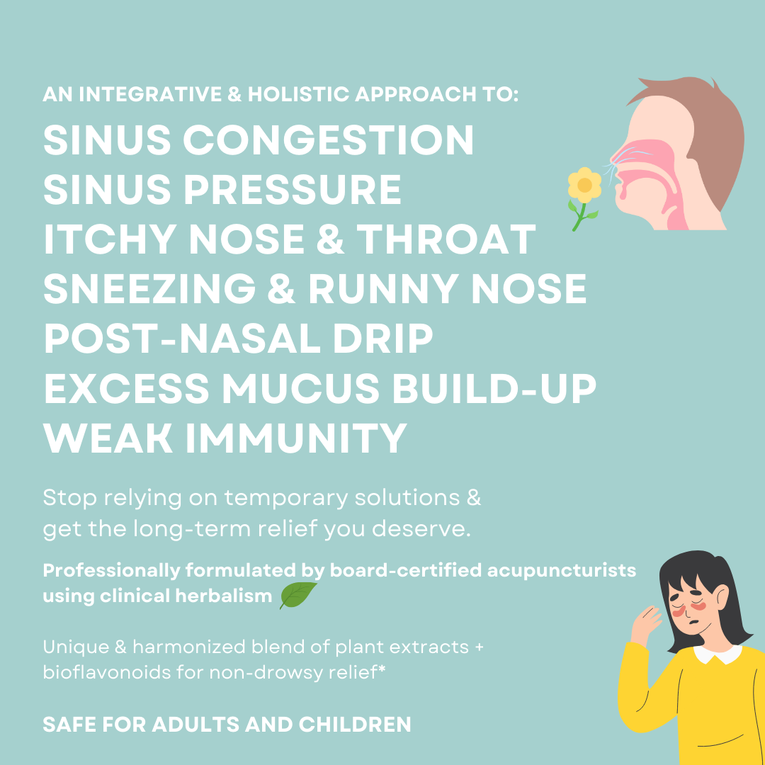 Sinus Immunity: natural sinus relief and immune boost for easier breathing