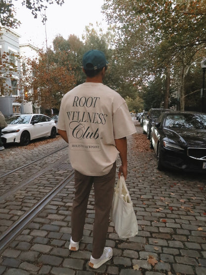 Root-Wellness Club Oversized T-Shirt