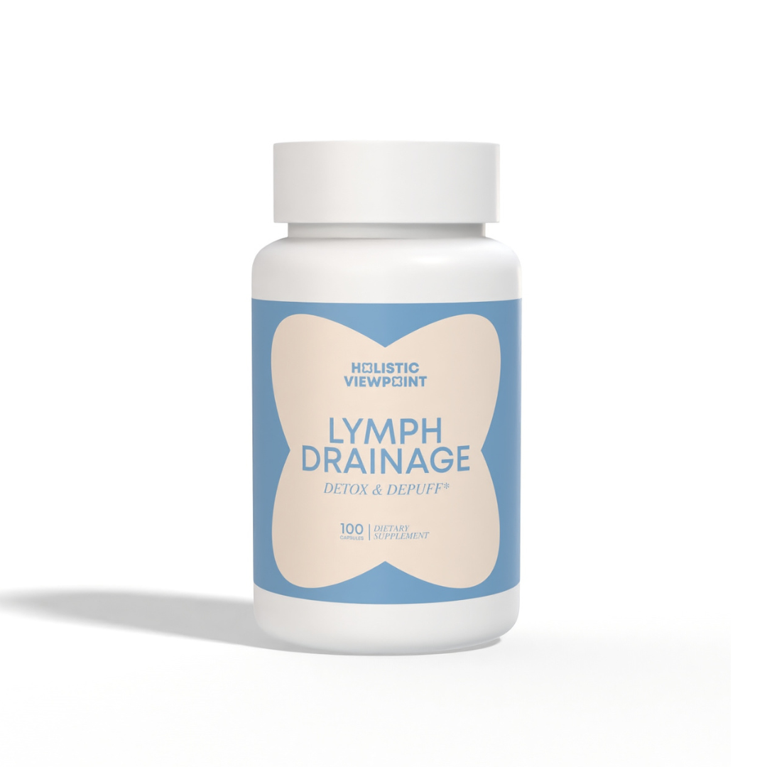 Lymph Drainage: lymphatic support to detox + depuff