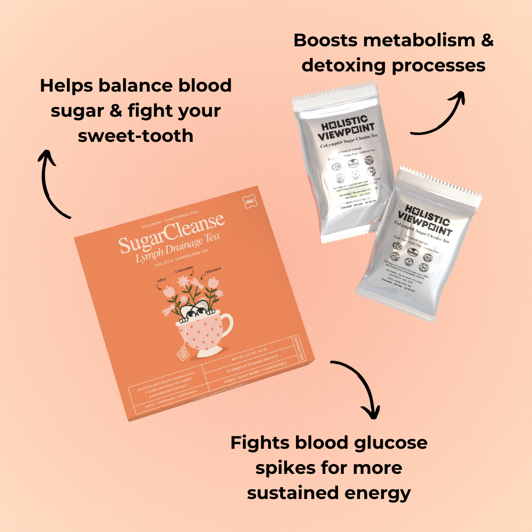 SugarCleanse Tea: balance blood sugar + energy