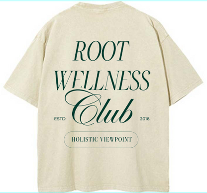 Root-Wellness Club Oversized T-Shirt