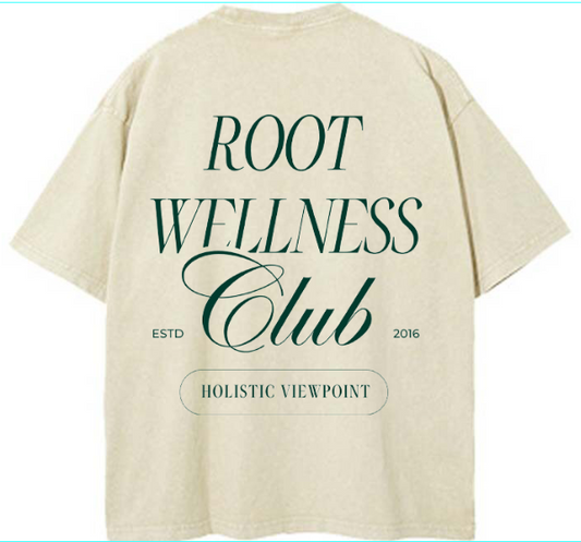 Root-Wellness Club Oversized T-Shirt