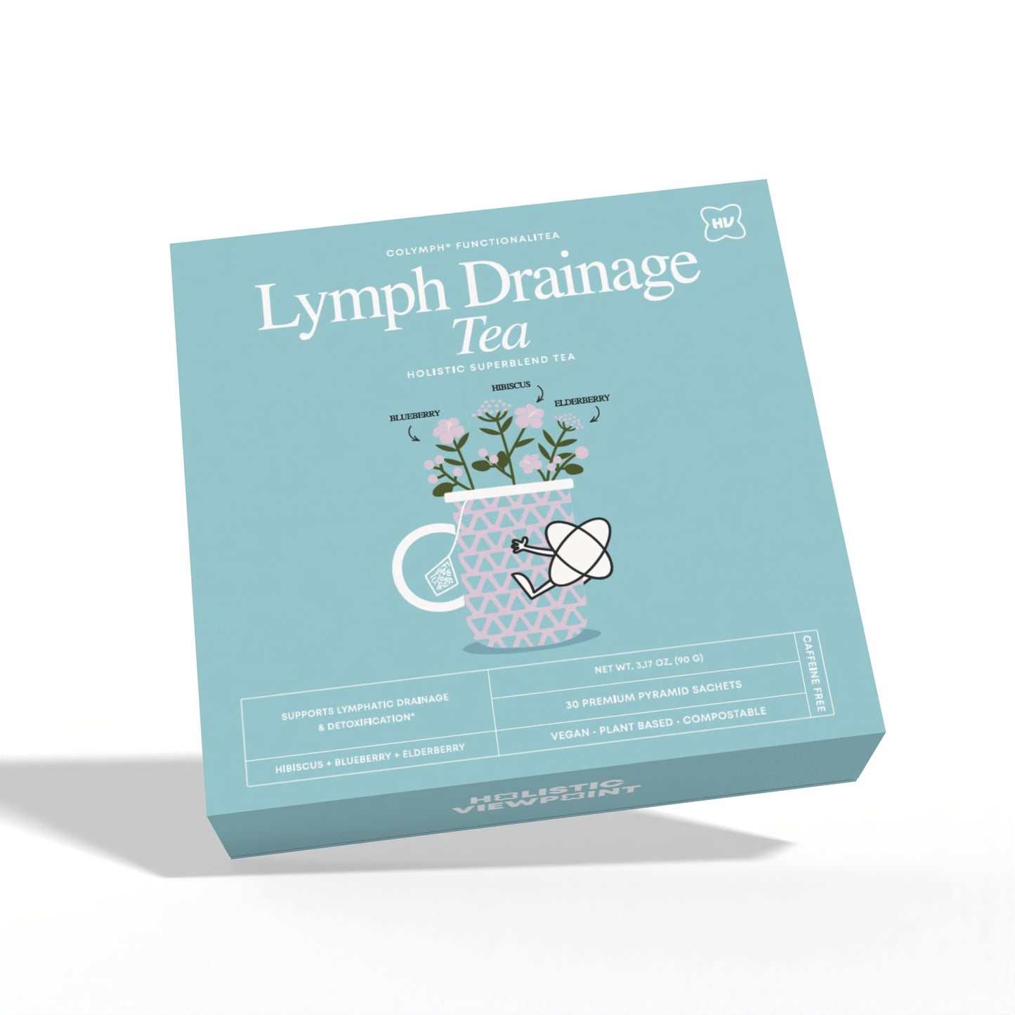 Lymph Drainage Tea: antioxidant-packed to detox + depuff