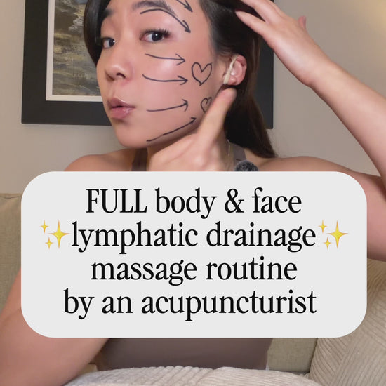 lymphatic drainage massage tutorial